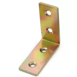 Steel from Corner l Shape Brace Angle Bracket - Size 40 x 40 x 17mm - Pack of 30