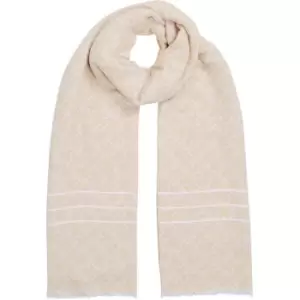 Tommy Hilfiger Iconic Monogram Scarf - Beige