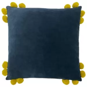 furn. Hoola Cushion Blue/Yellow