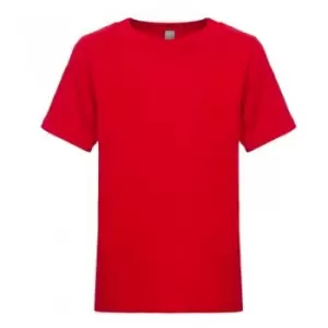 Next Level Childrens/Kids Short-Sleeved T-Shirt (XS) (Red)