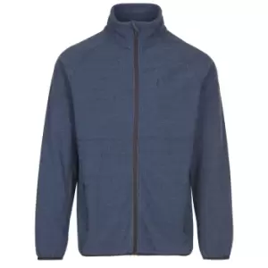 Trespass Mens Talkintire Fleece Jacket (M) (Smokey Blue)