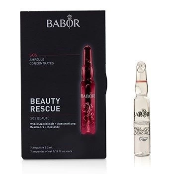 Babor Ampoule Concentrates SOS Beauty Rescue (Resilience + Radiance) 7x2ml/0.06oz