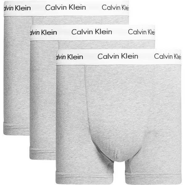 Calvin Klein Pack Cotton Stretch Boxer Shorts - Grey S