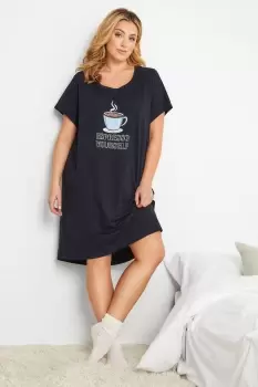 Espresso Yourself' Slogan Nightdress