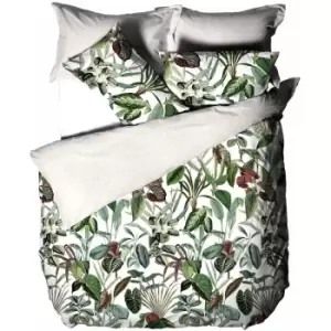 Linen House Wonderplant Duvet Cover Set (Single) (Multicoloured) - Multicoloured