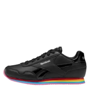 Reebok Royal CL Jog 3 Shoes - Core Black / Core Black / Silv