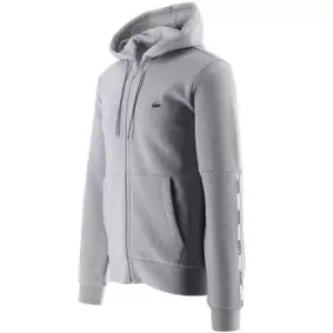 Lacoste Silver Chine Grey Logo Sweatshirt