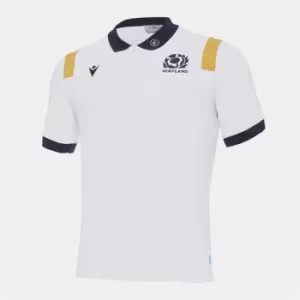 Macron Scotland Polo Shirt - White