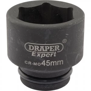 Draper Expert 3/4" Drive Hexagon Impact Socket Metric 3/4" 45mm