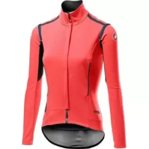 Castelli Perfetto RoS Long Sleeve Womens Jacket - Pink