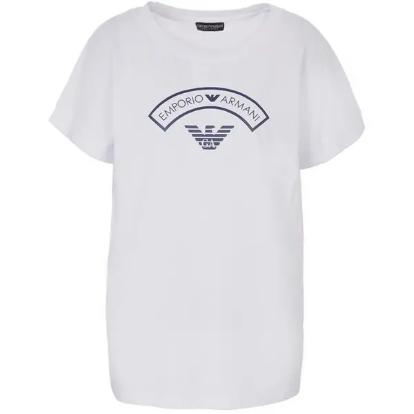 Emporio Armani Ladies Knitted T-Shi - White 8