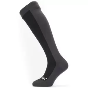 Sealskinz Waterproof Cold Weather Knee Length Sock - Black