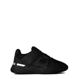 MALLET Marquess Croc Trainers - Black