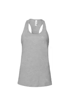 Bella + Canvas Womens/Ladies Racerback Tank Top (M) (Athletic Heather)