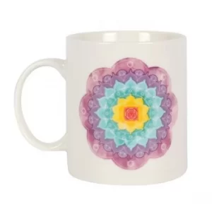 Chakra Mandala Ceramic Mug