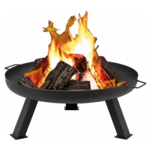 Reno round flat fire pit 80cm