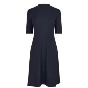 Hugo Nimana 2 Short Sleeve Jersey Dress - Blue