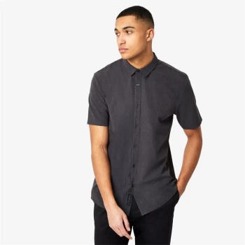 Firetrap Fashion Short Sleeve Shirt - Grey