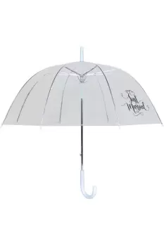 Just Married Dome Umbrella