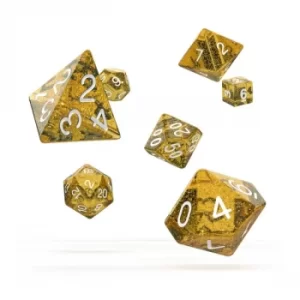 Oakie Doakie Dice RPG Set (Speckled Orange)