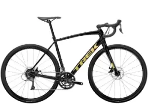 2022 Trek Domane AL 2 Disc Road bike in Trek Black/Carbon Smoke