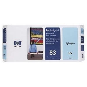 HP 83 UV Light Cyan Printhead Cleaner