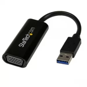 StarTech Slim USB 3.0 to VGA External Video Card Multi Monitor Adapter PC