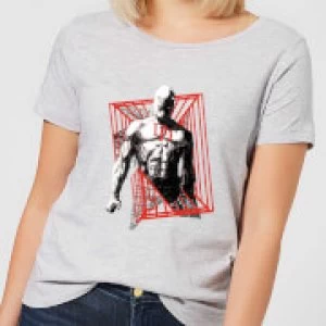 Marvel Knights Daredevil Cage Womens T-Shirt - Grey - S