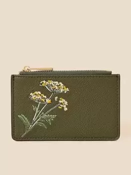 Accessorize Embroidered Floral Cardholder