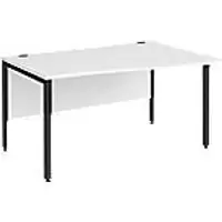 Dams International Wave Desk MB14WRKWH 1,400 x 990 x 725 x 800 - 990 mm