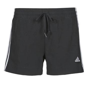 adidas W 3S SJ SHO womens Shorts in Black - Sizes S,M,XS,XXS,UK XS,UK S,UK M,UK L