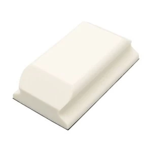 Flexipads World Class Hand Sanding Block Shaped White PUR GRIP 70 x 125mm