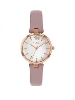 Radley White Dial Taupe Strap Watch