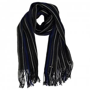 Lonsdale College Scarf Mens - Black/Grey