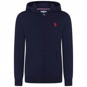 US Polo Assn Zip Hoodie - Navy