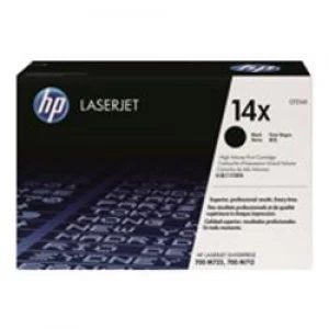 HP 14X Black Laser Toner Ink Cartridge