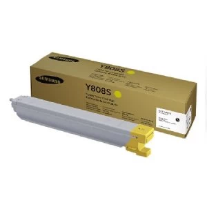 Samsung CLT-Y808S Yellow Laser Toner Ink Cartridge