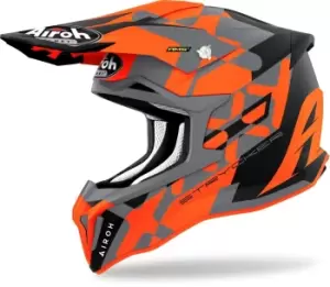 Airoh Strycker XXX Carbon Motocross Helmet, orange, Size 2XL, orange, Size 2XL