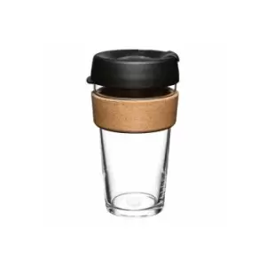 Mug with a lid KeepCup Brew Cork Black, 454 ml