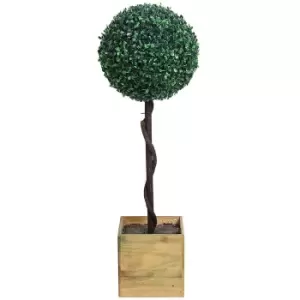 Gardenwize N Solar Single Bay Ball Tree In Pot