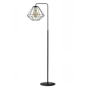 Emibig Alteo Black Floor Lamp 1x E27