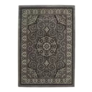 Think Rugs Heritage Rug 4400 Grey 160X230cm