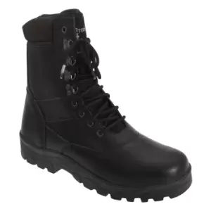 Grafters Mens Top Gun Thinsulate Lined Combat Boots (10 UK) (Black)