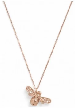 Olivia Burton Sparkle Bee Rose Gold Necklace OBJAMN59 Jewellery