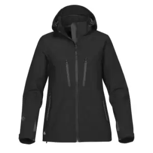 Stormtech Womens Patrol Technical Softshell Jacket (L) (Black/ Carbon)