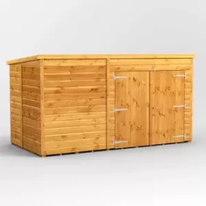 Power 10' x 5' Pent Bike Shed