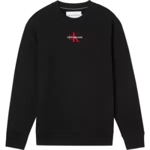 Calvin Klein Jeans Embroidered Sweatshirt - Black