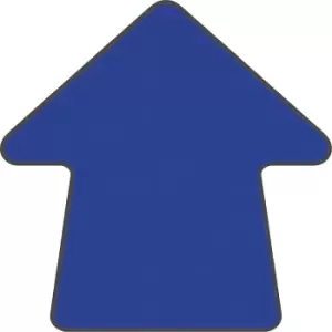 PVC floor markings, arrow shape, pack of 100, blue