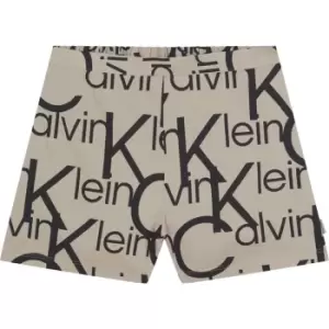 Calvin Klein Sleep Short - Beige