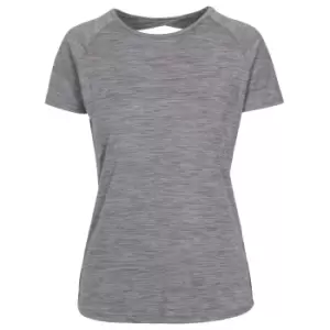 Trespass Womens/Ladies Ally Active Top (XXS) (Platinum Marl)